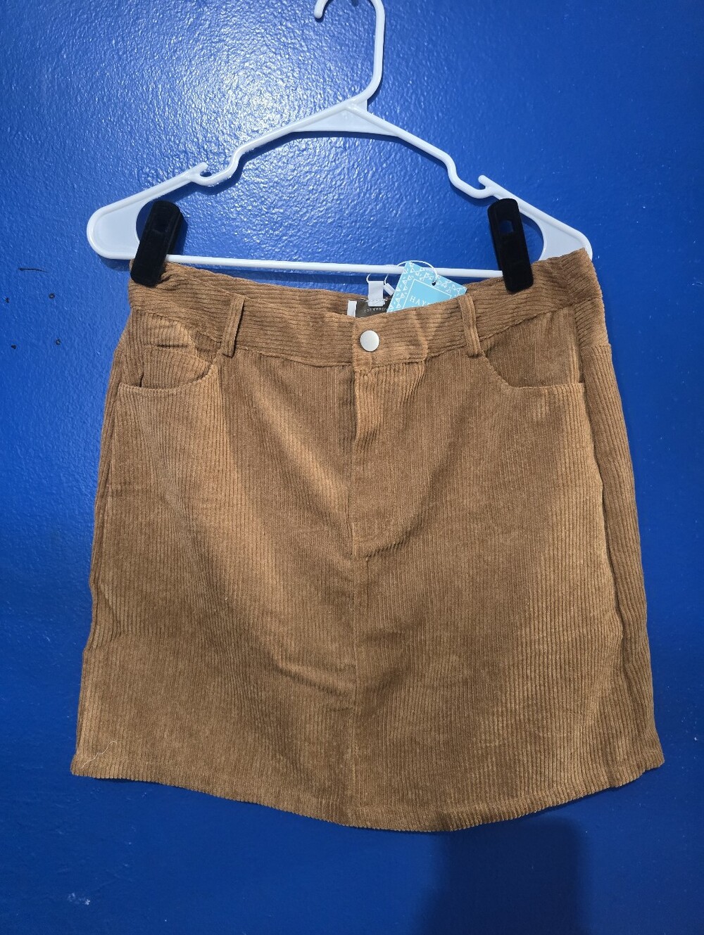 NWT Hayden LA corduroy brown short skirt size large